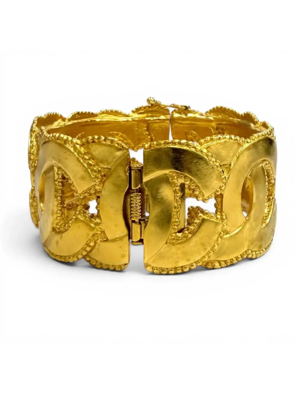 Chanel Cc Logo Bracelet Metal #299375C14B